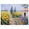 Designart - Sunflower Farm - Floral Painting Print on Wrapped Canvas